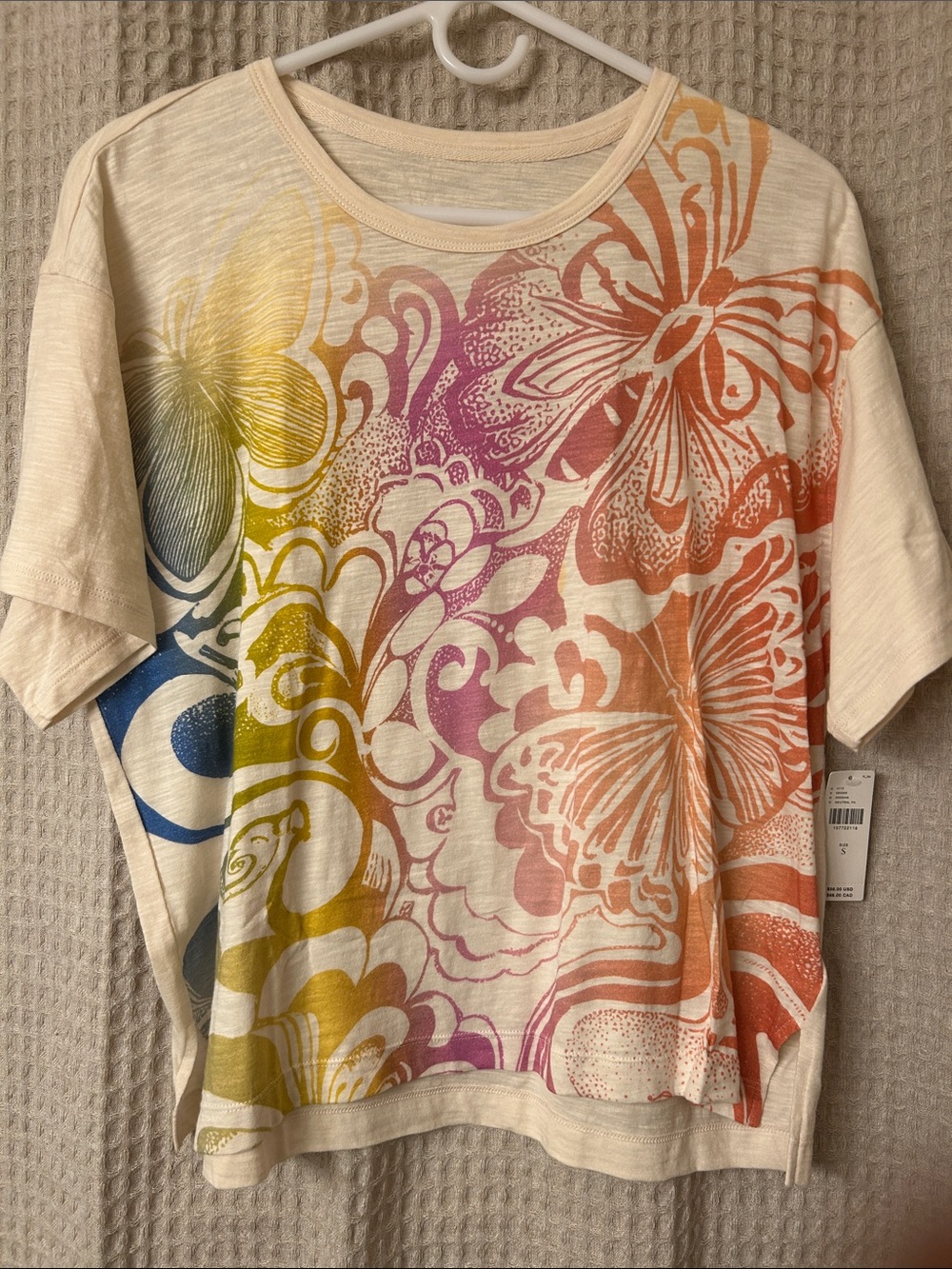 NWT Pilcro Anthropologie Graphic Tee Size S